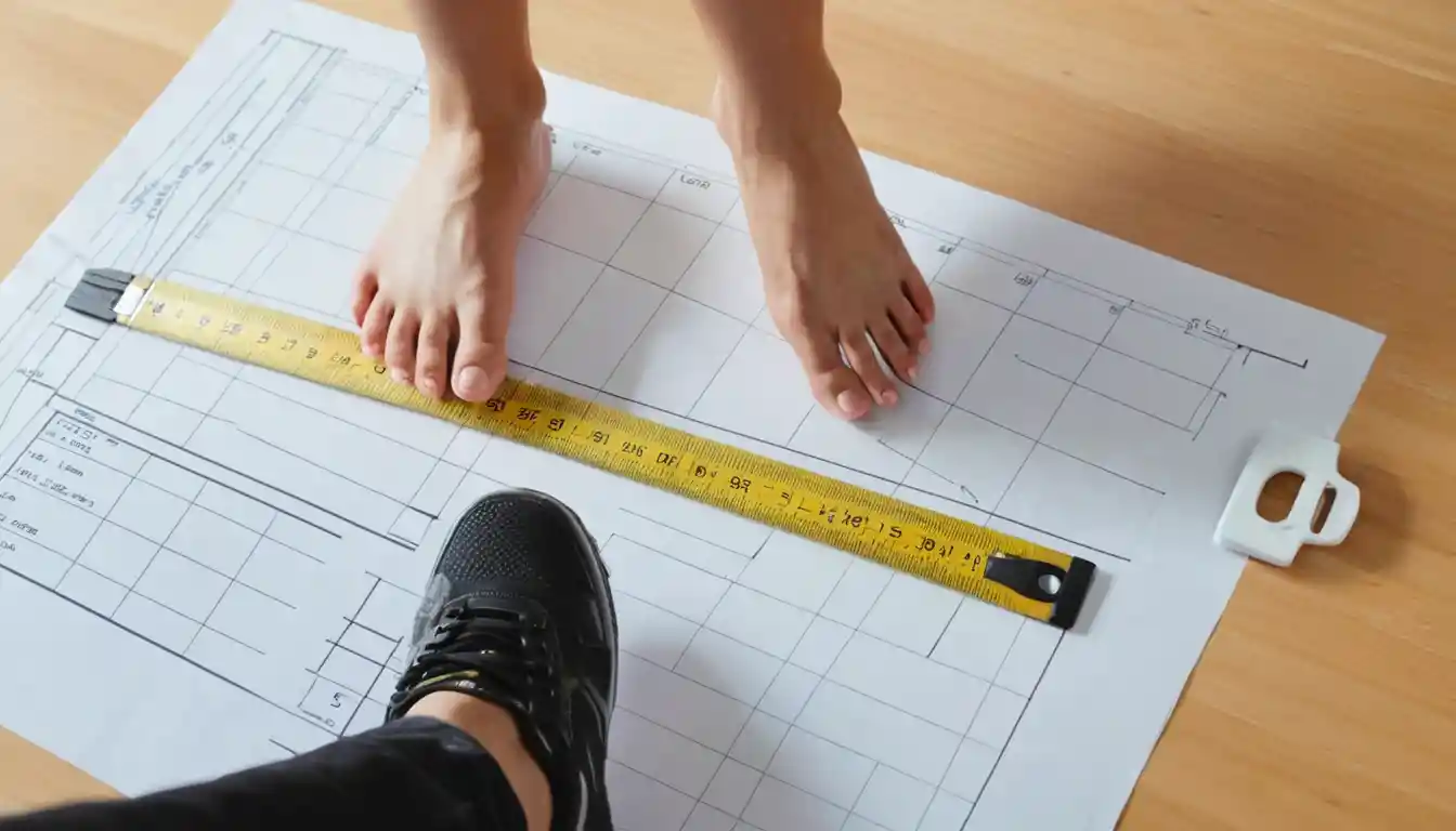what does b mean in shoe size